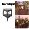 solar garden light solar pillar light