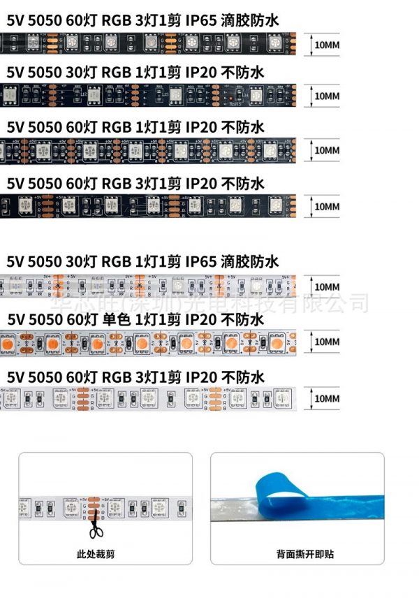 5050 RGB LED Strip