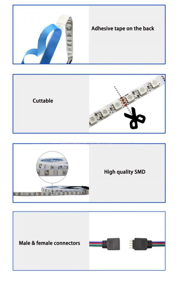 DC 12V 24V LED FLEXIBLE Strip